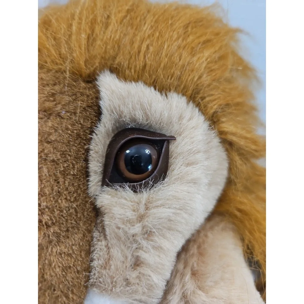 Art's Toy Vintage Lion And Bear Plush Hand Puppet  Pretend Play Soft Plush